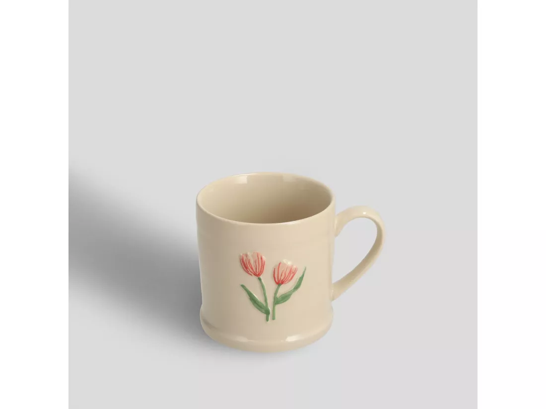 Tasse Tuval beige clair 8.5 x 12 x 8.5