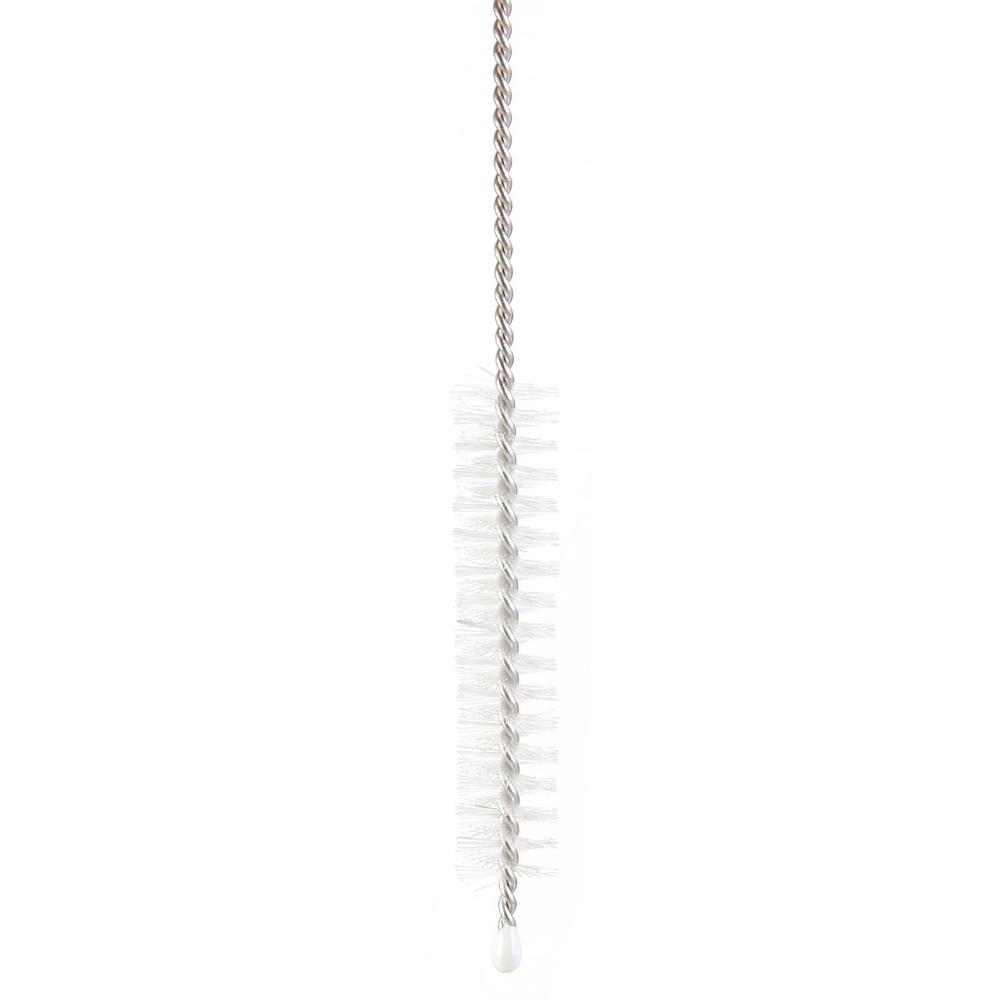 PAILLE TRANSPARENTE EN VERRE X4 AVEC GOUPILLON