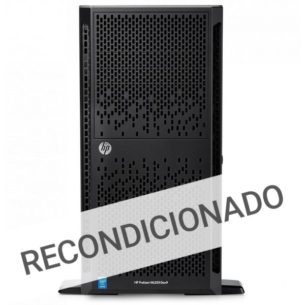 HPE ML350 GEN9 2620 1P 32G 2xSSD 240GB   3xHDD 1.2TB SA P440ar (Recondicionado Grade A)
