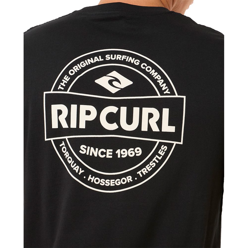 Rip Curl Staple T-Shirt Herren schwarz