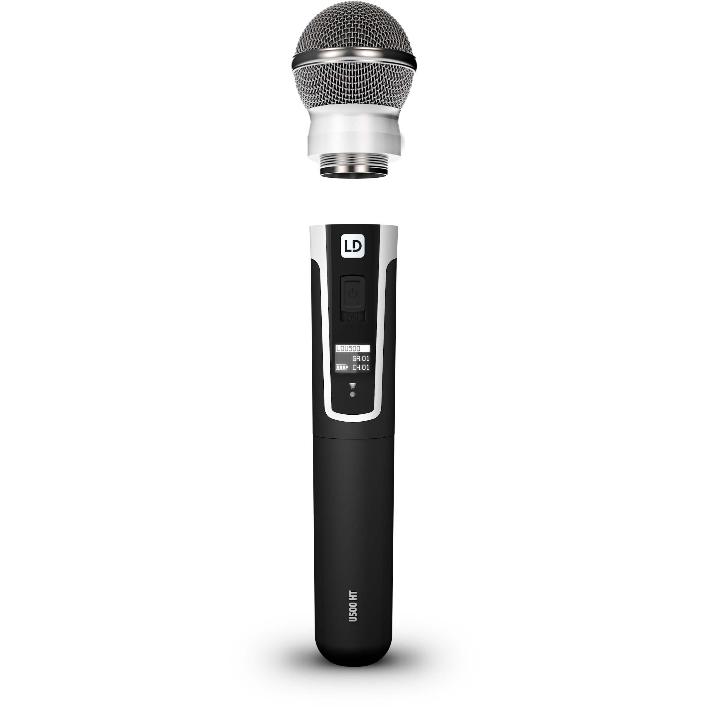 LD Systems U505 HHD 2 dual handheld systeem (584-608 MHz)