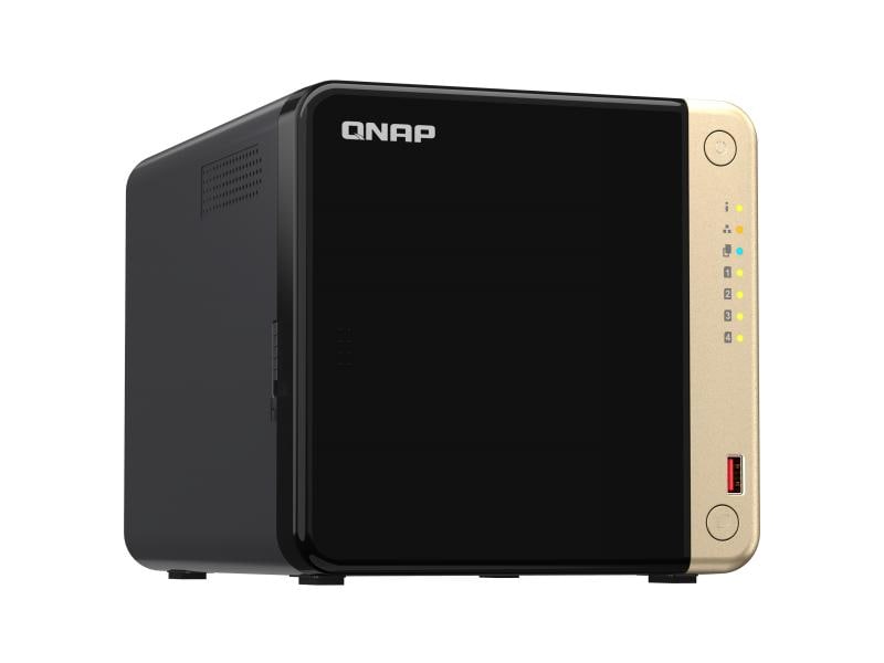 QNAP NAS TS-464-8G 4-bay Kompaktes NAS mit überragender Leistung und 4 Laufwerkschächten