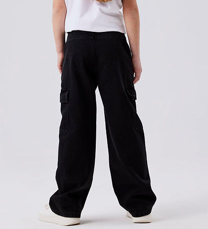 Name It Jeans - Noos - NkfRose - Cargo - Blåck