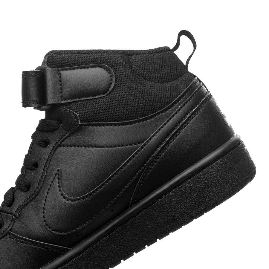 Nike Chaussures Court Borough Mid 2 - Noir Enfant