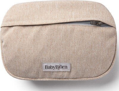 BabyBjörn Oppbevaringslomme Bæresele Vevd, Light Beige Melange