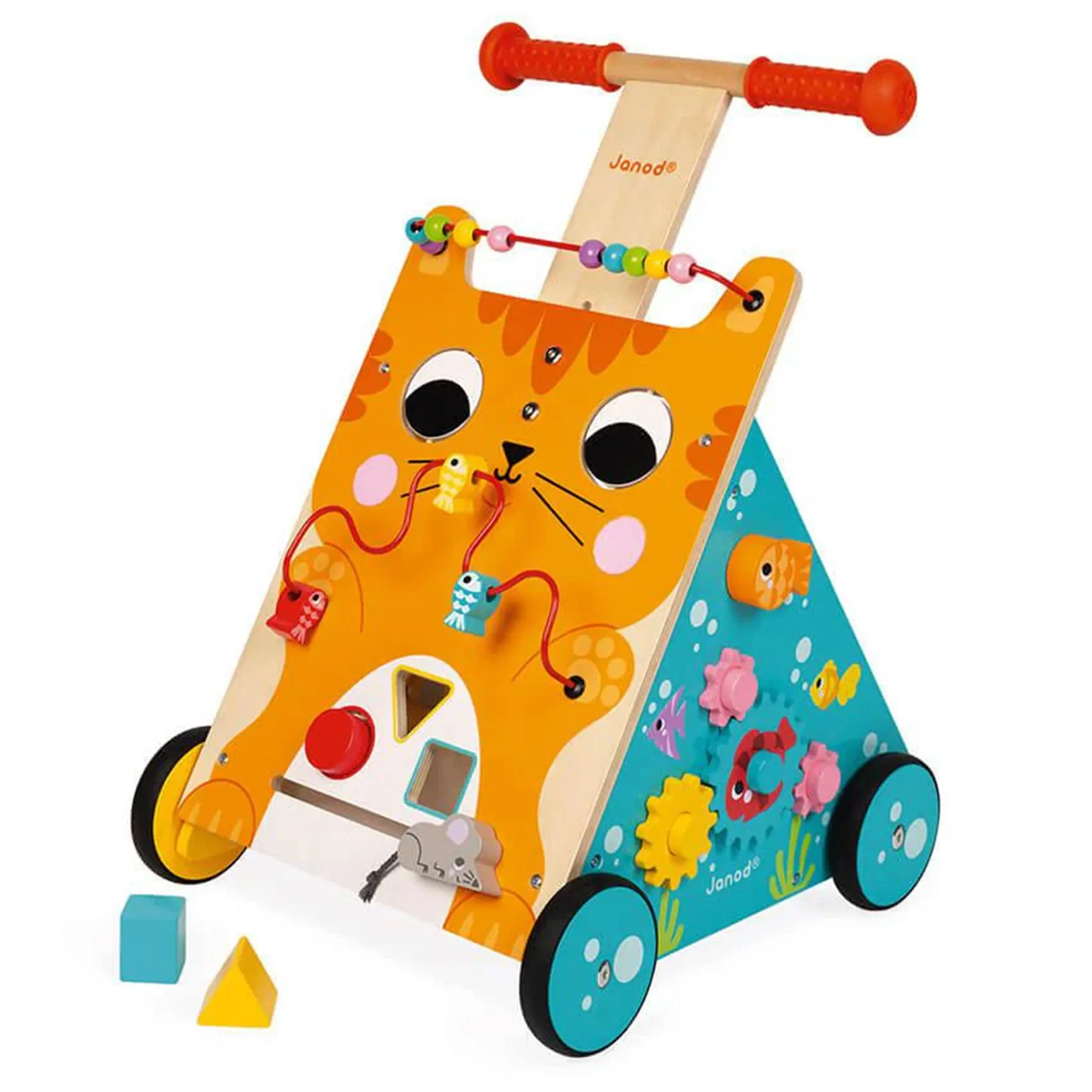 Janod Chariot Multi-Activités Chat