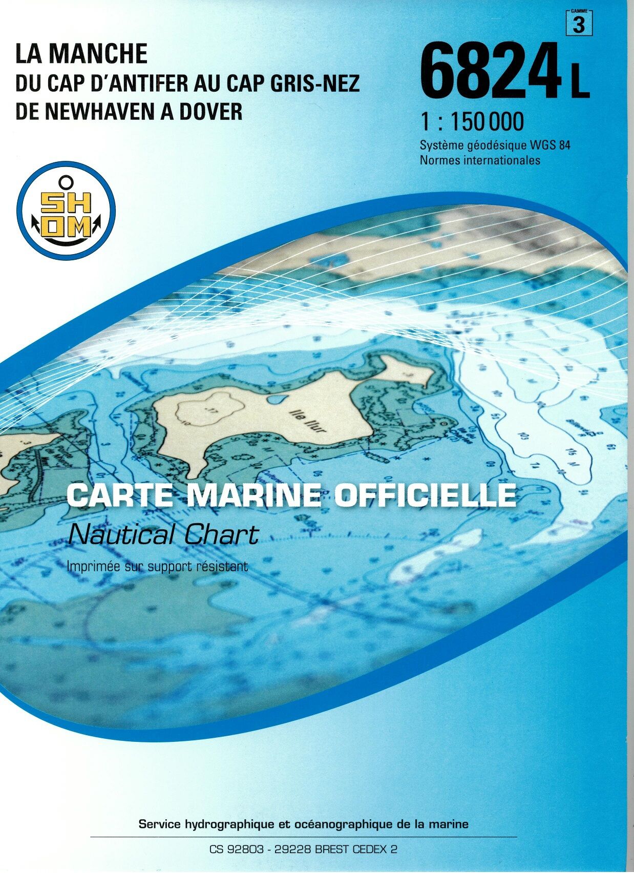 EPSHOM - 6824L LA MANCHE