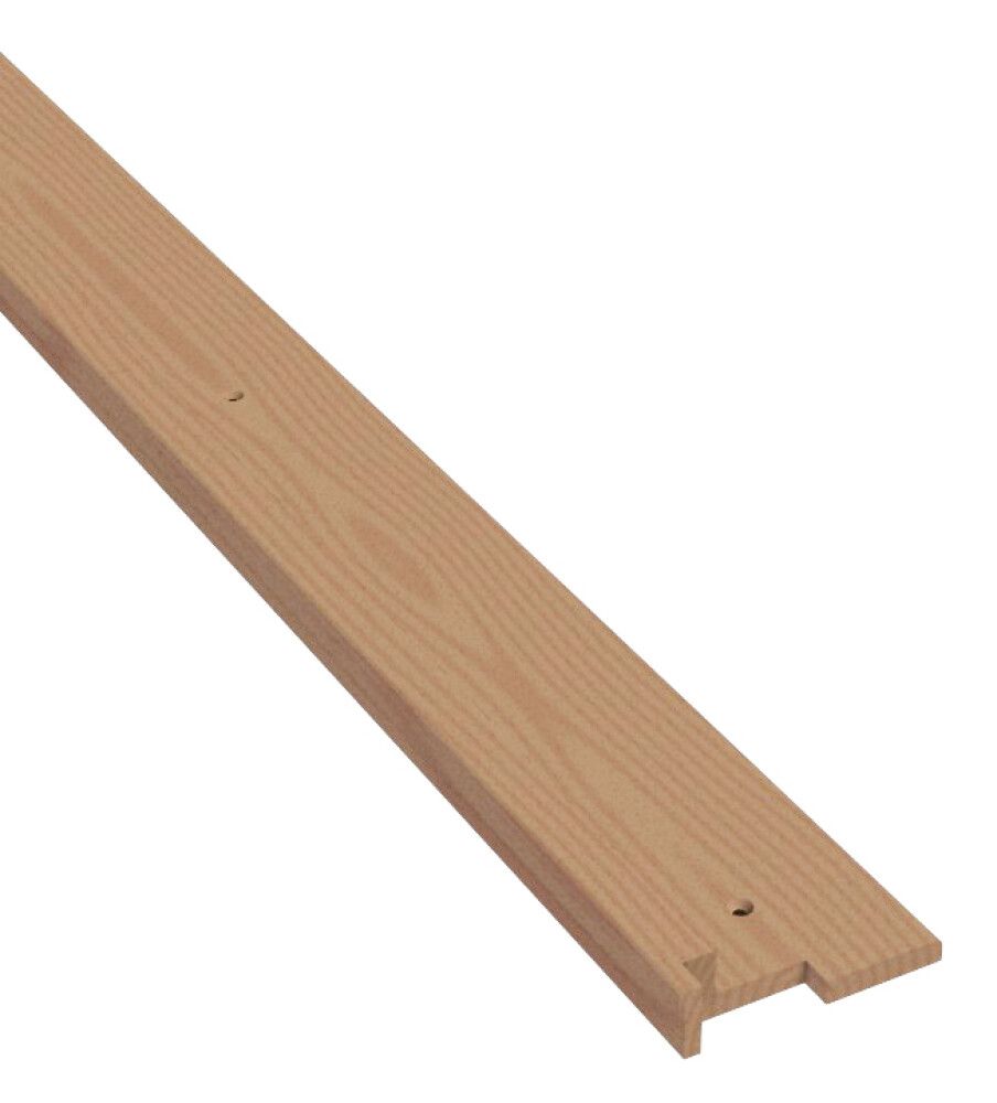 BADEROMSTERSKEL LUNDBERGS MASSIV EIK 26X93X629MM
