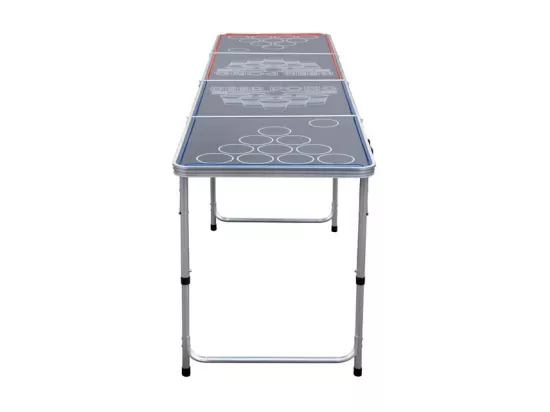 Table Beer-Pong pliable avec led intégrées 240 cm