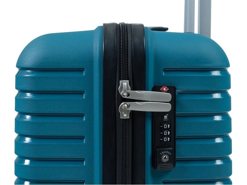 KOOR Reisekoffer Manila 40 L, Petrol Trolley