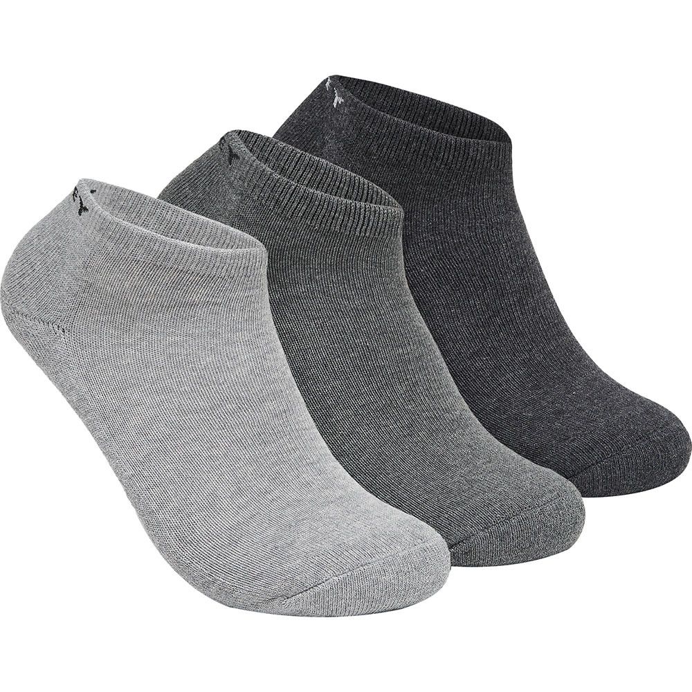 Oakley SOLID - Chaussettes x3 Homme dark grey hthr