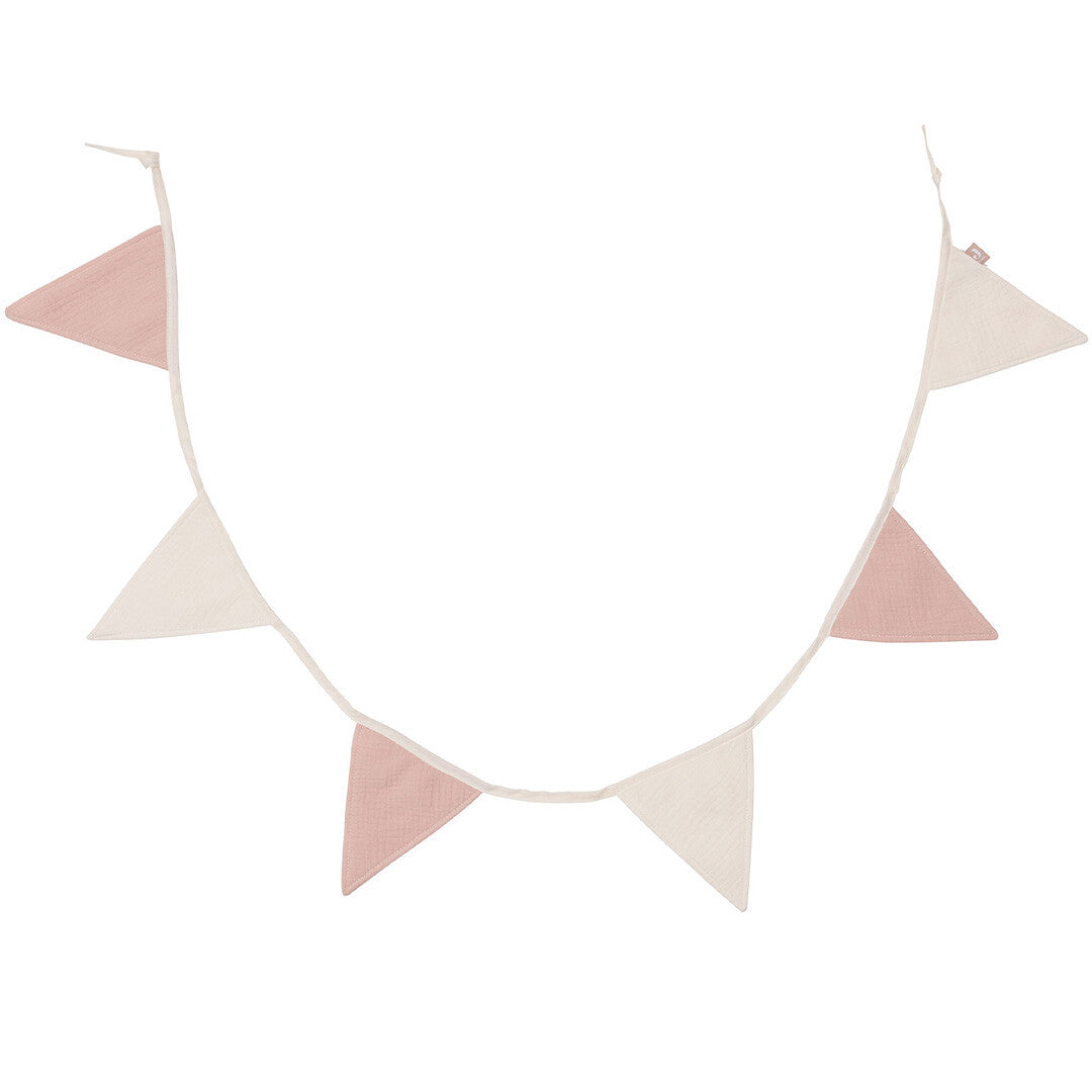 Jollein vlaggenslinger wild rose - ivory