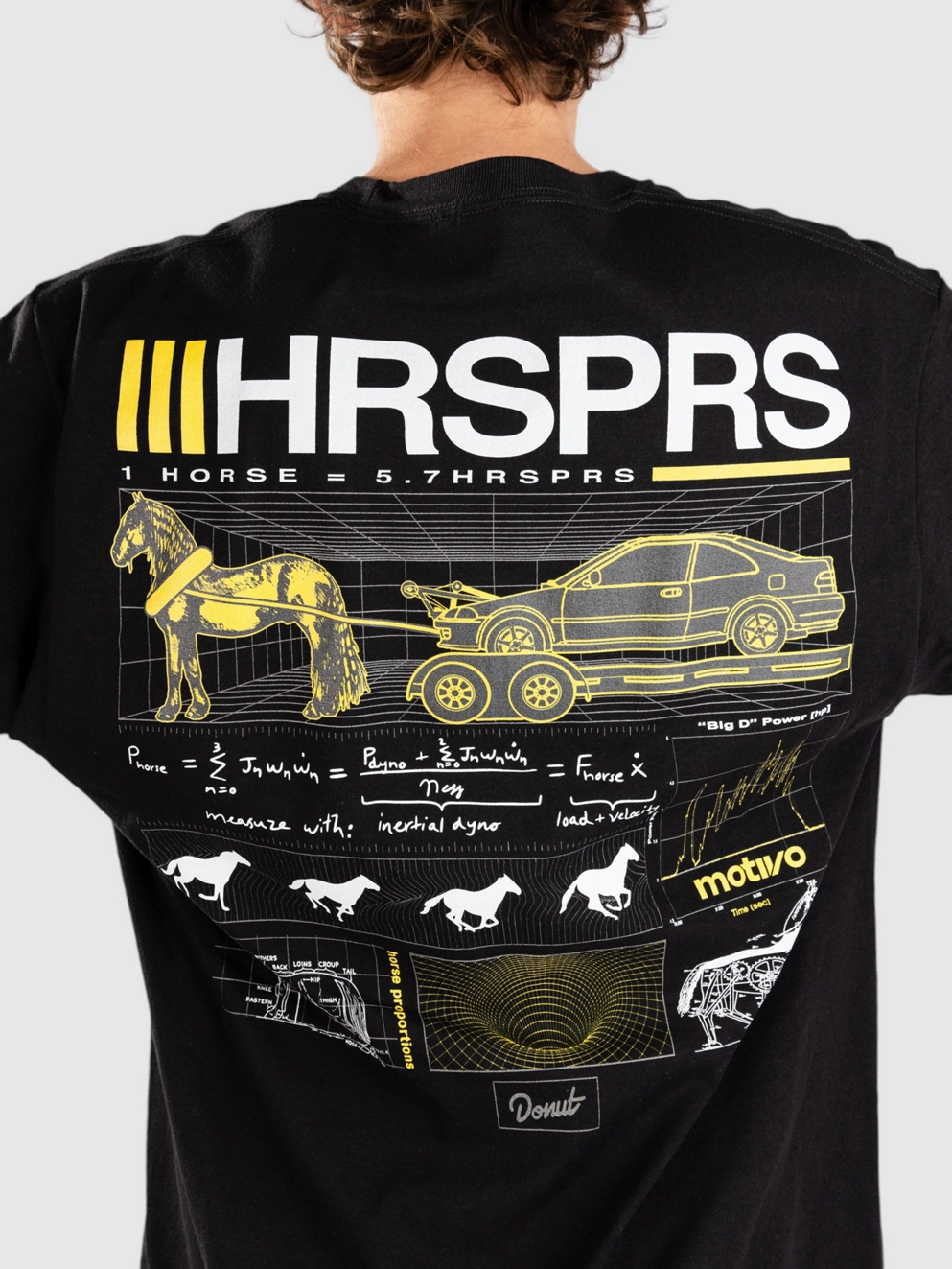 Donut HRSPRS T-Shirt black