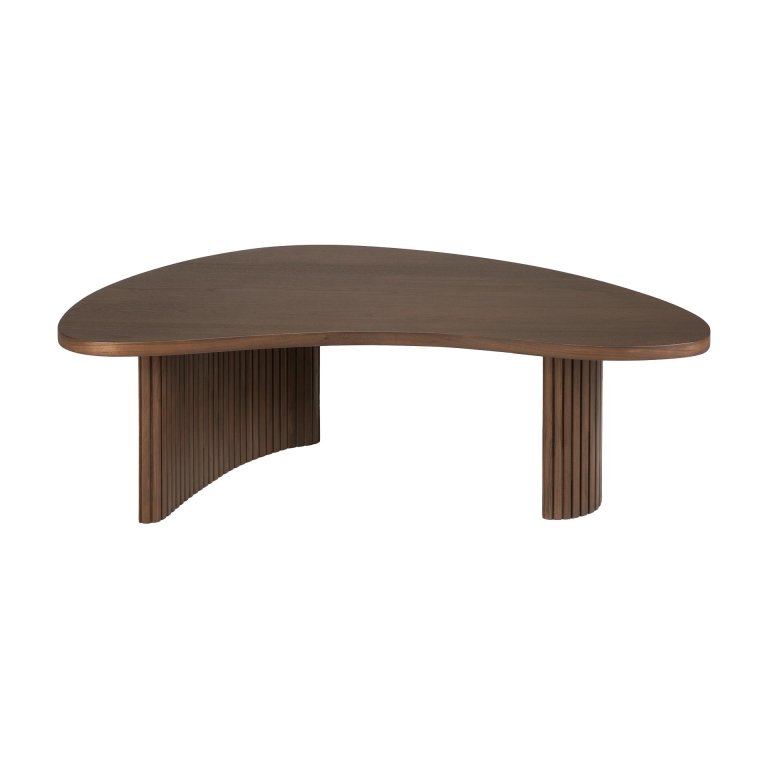 Ethnicraft Boomerang small salontafel 90x61 bruin