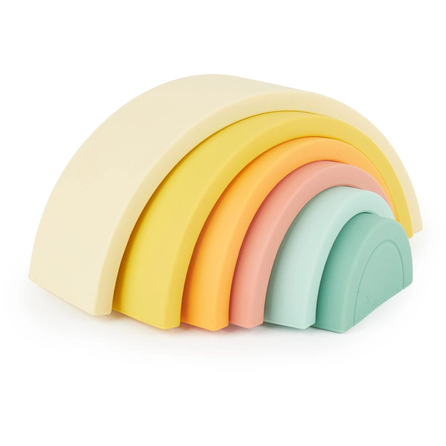 bieco Silikon Regenbogen Tropical Vibes