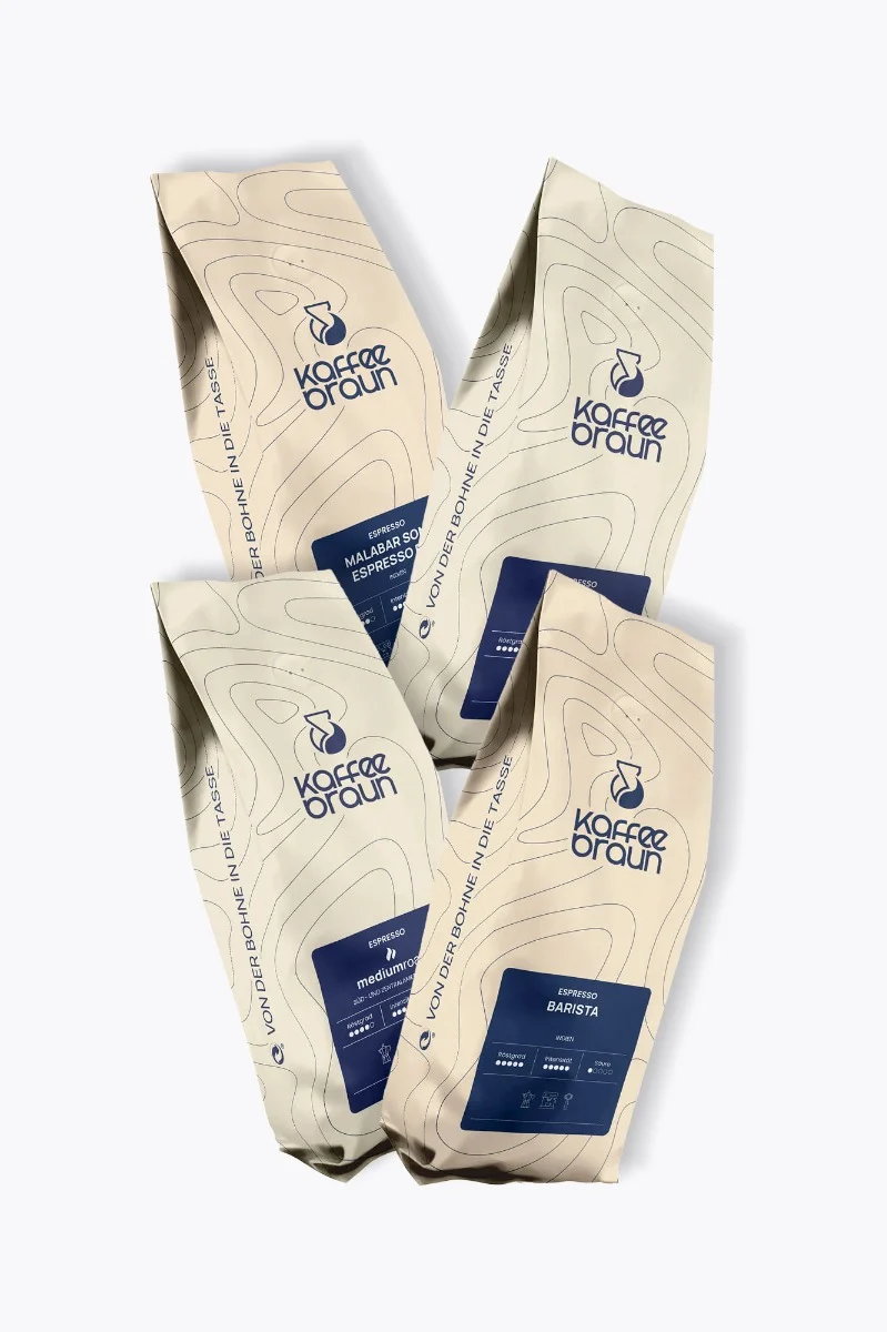 Kaffee Braun Espresso Probierpaket 1kg