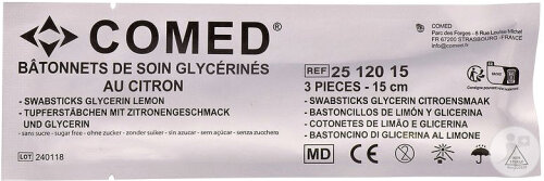 Comed Batonnes De Soin Glycerine Au Citron 3 Pieces