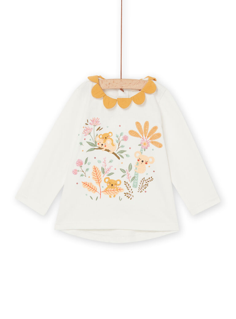 T-shirt à motifs fantaisie et paillettes