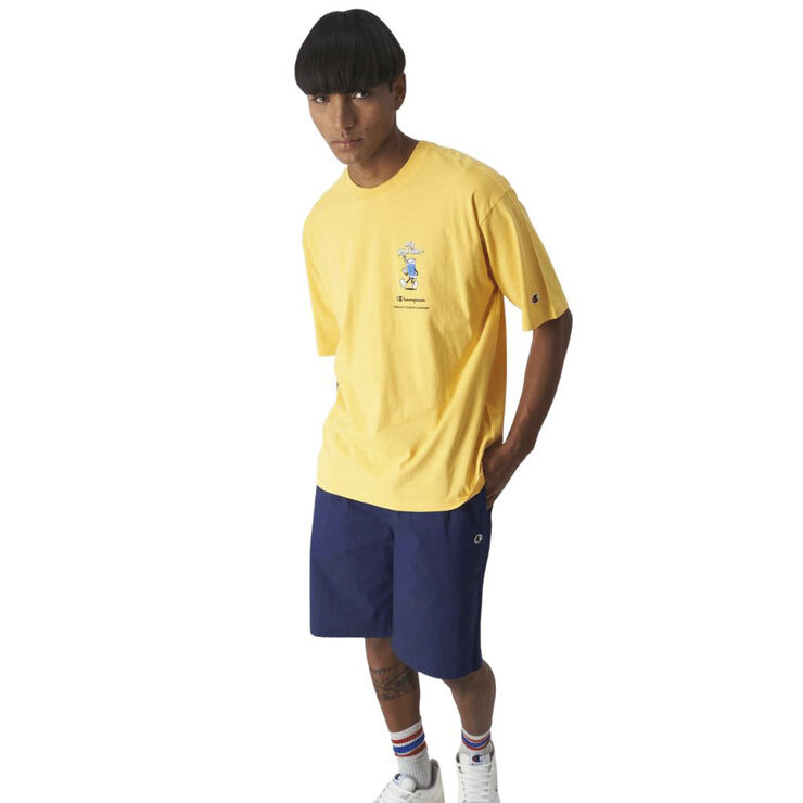 Champion graphic crewneck t-shirt Amber yellow
