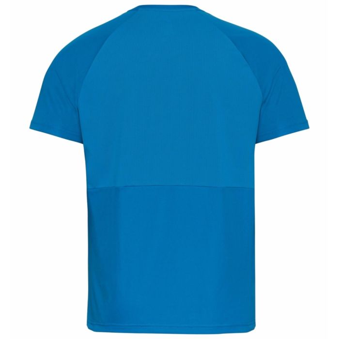 Odlo Herre T-shirts T-Shirt Short Sleeve Crew Neck Essential Blå