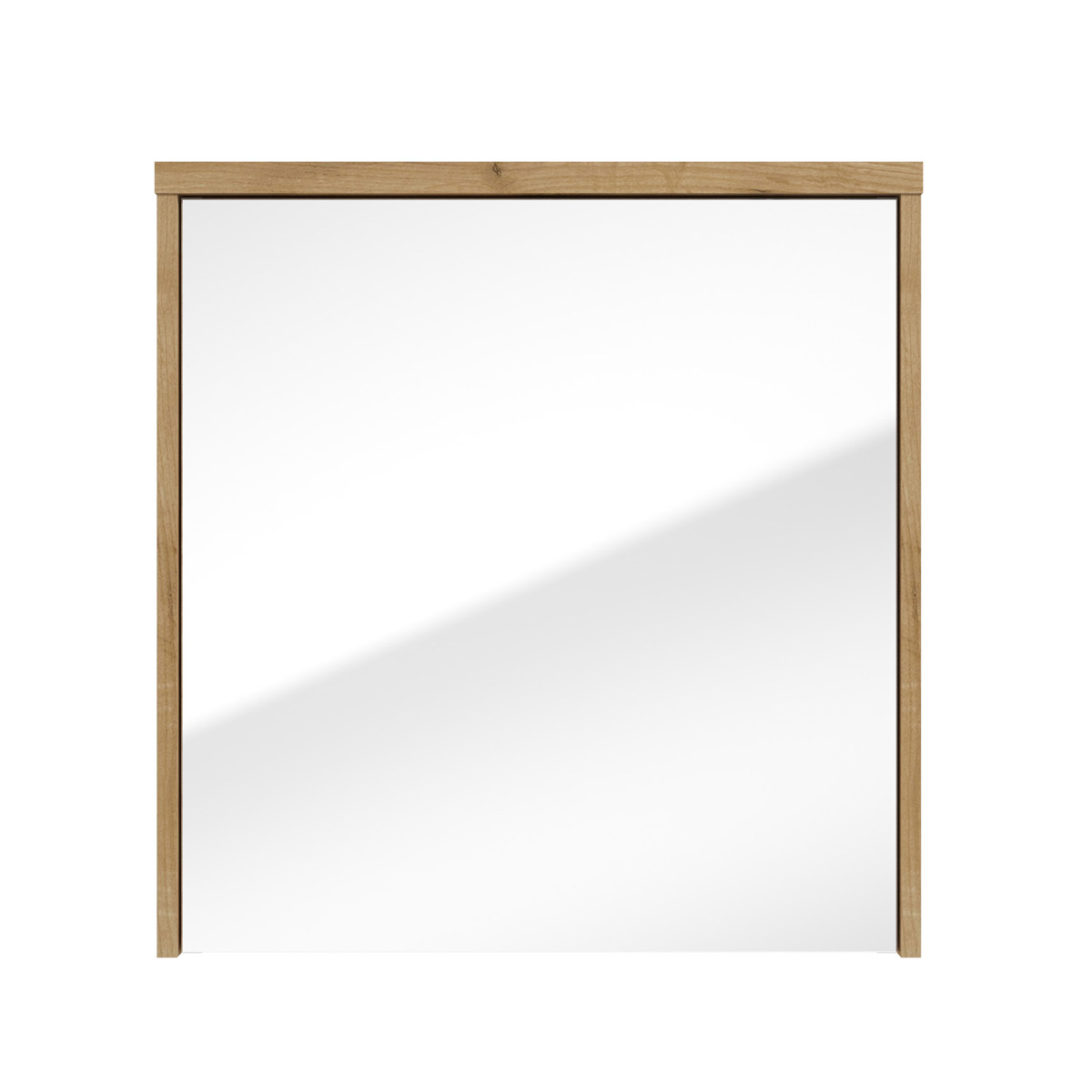 Fontana Basic spiegelkast 60cm met 1 deur warm eiken
