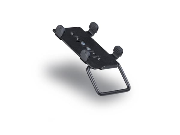 SpacePole - Monteringskomponent (MultiGrip plate) - for salgspunktterminal - with handle - metall - svart
