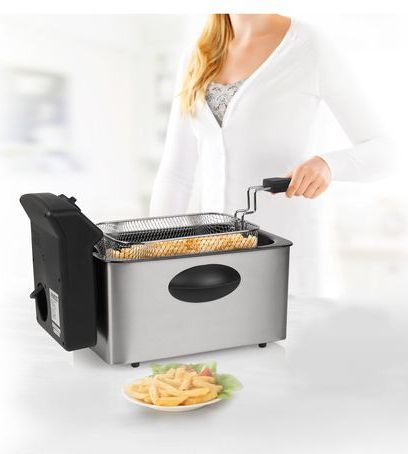 Princess - 182642 - Friteuse - RVS/Zwart - 4L - 2000W