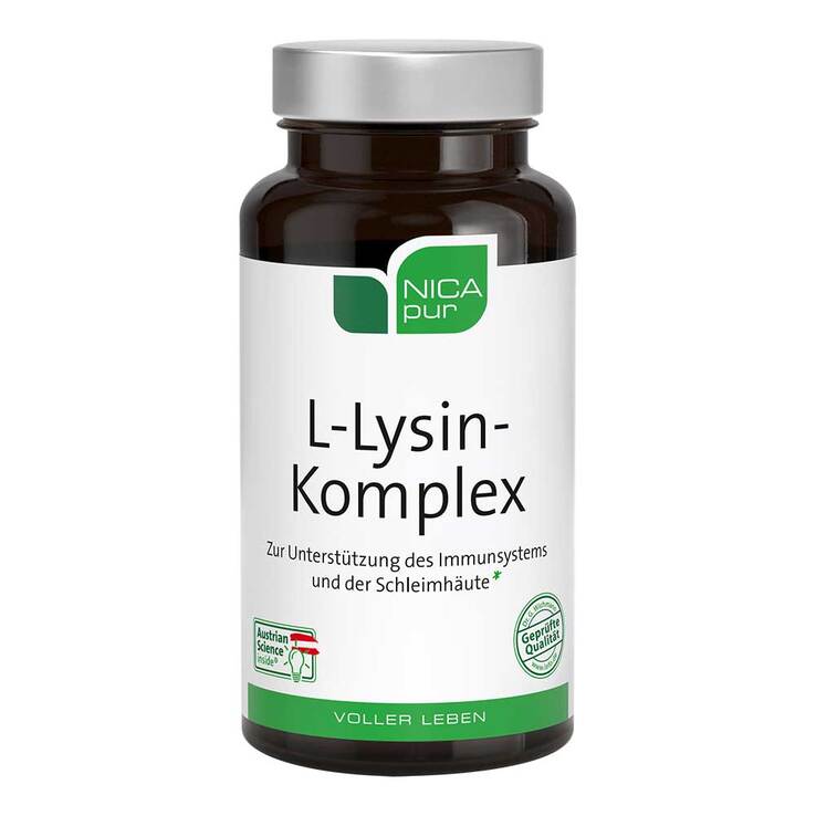 Nicapur L-Lysin-Komplex Kapseln, 60 St