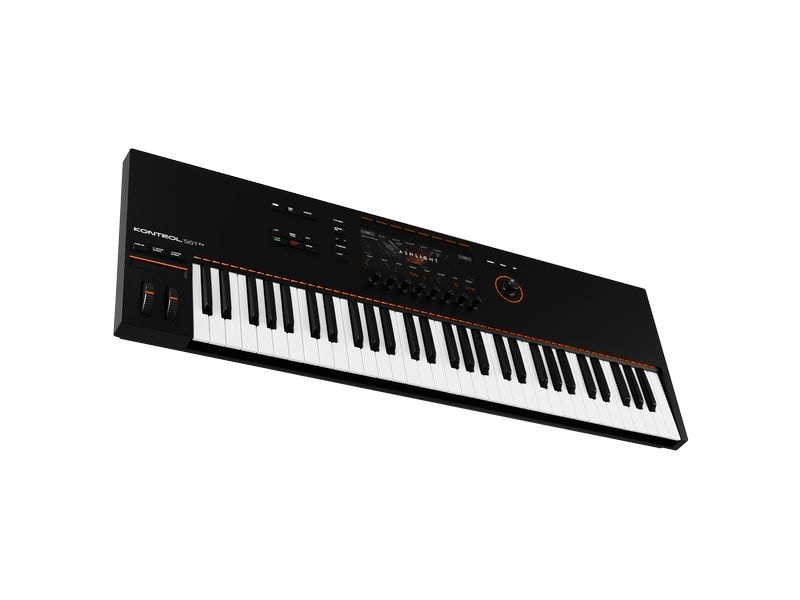 Native Instruments Keyboard Controller Kontrol S61 – MK3 Bahnbrechender Keyboard-Controller mit Zugriff auf die beste Sound-Library der Welt