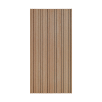 Lattenwand flexibel 260x52,5 cm walnoot, dikte 6,5 mm - 2 stuks per pak