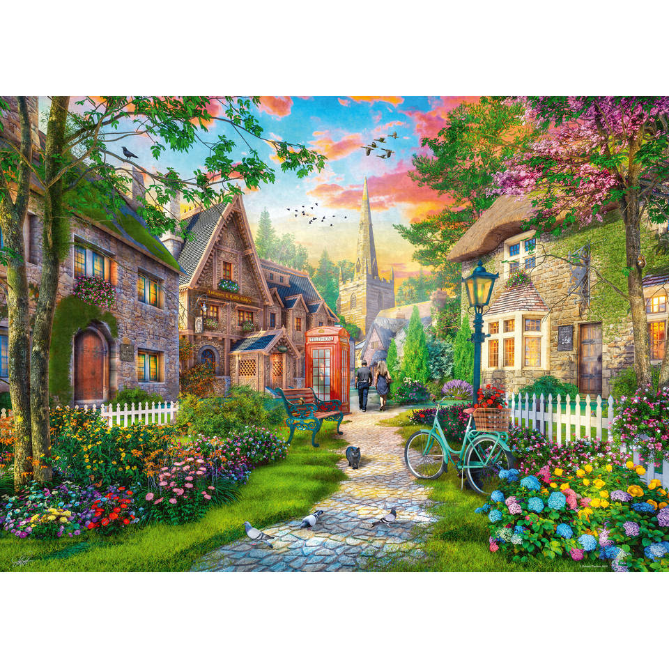 Ravensburger puzzel Down the Lane No.4 - 1000 stukjes