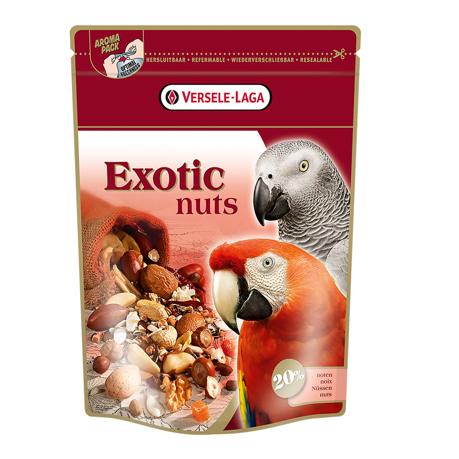 Verserle-Laga Exotic Nuts Snacks para loros