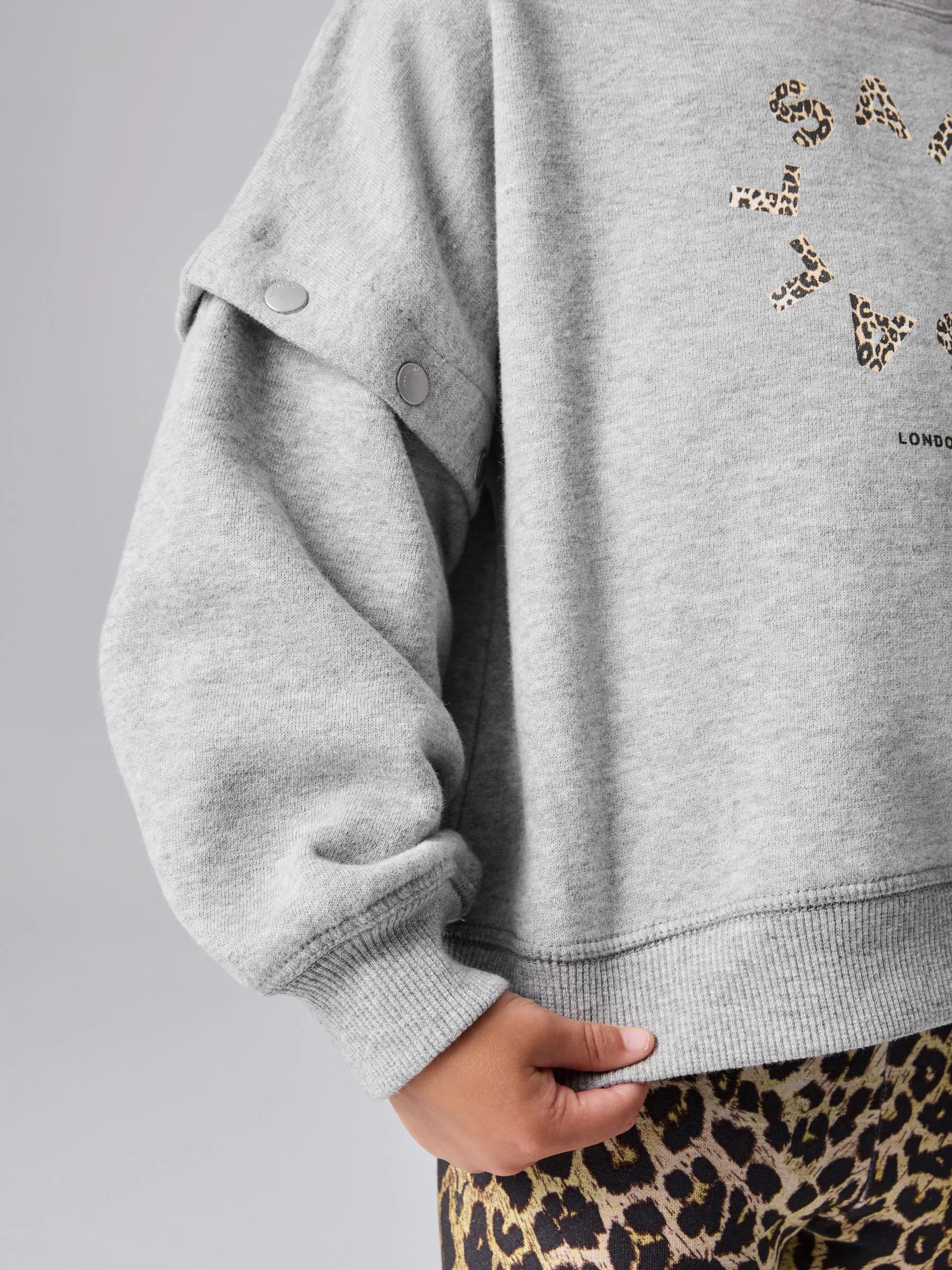 smALLSAINTS Tierra Sweatshirt en Legging Set voor Jongere Meisjes