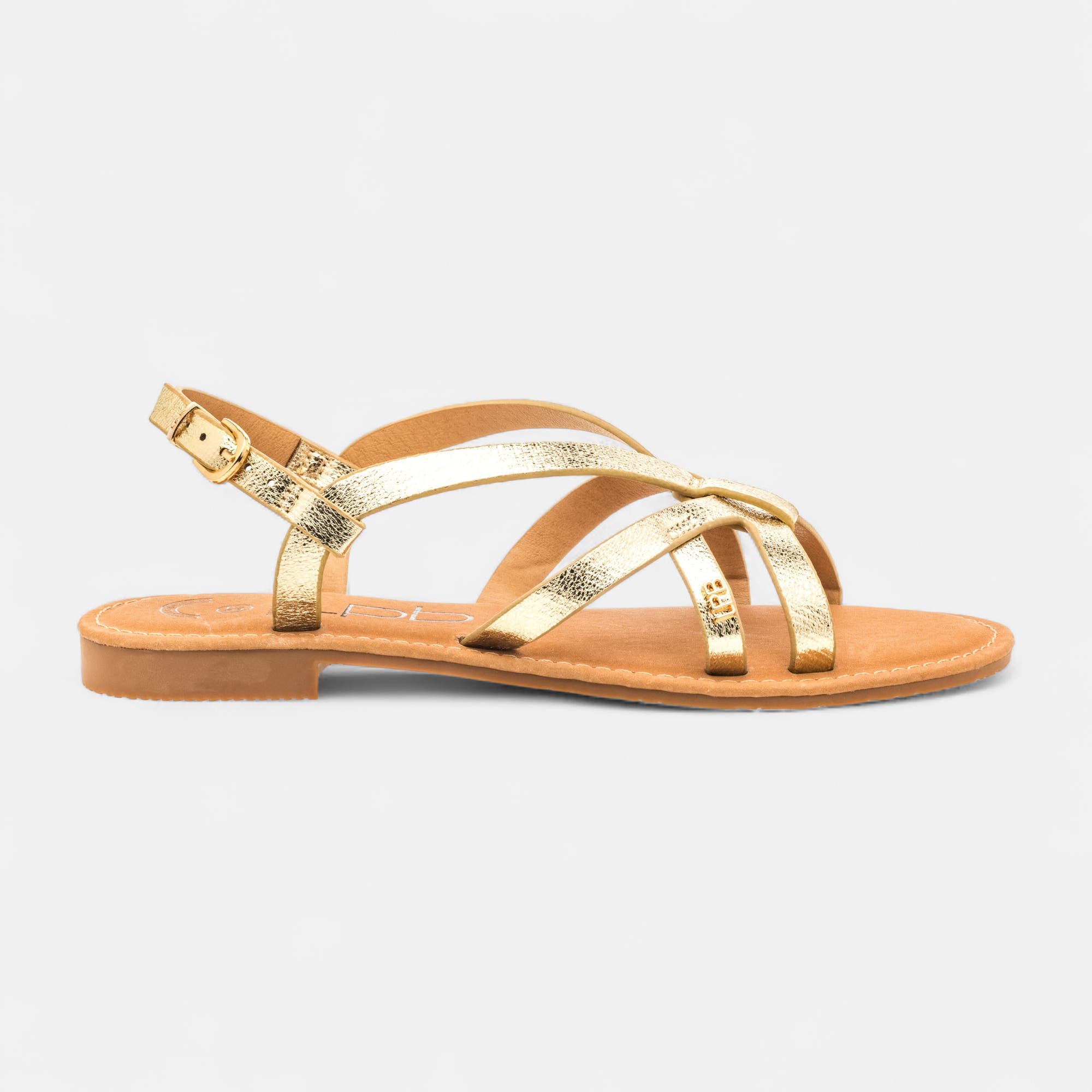 Nu-pieds Femme or