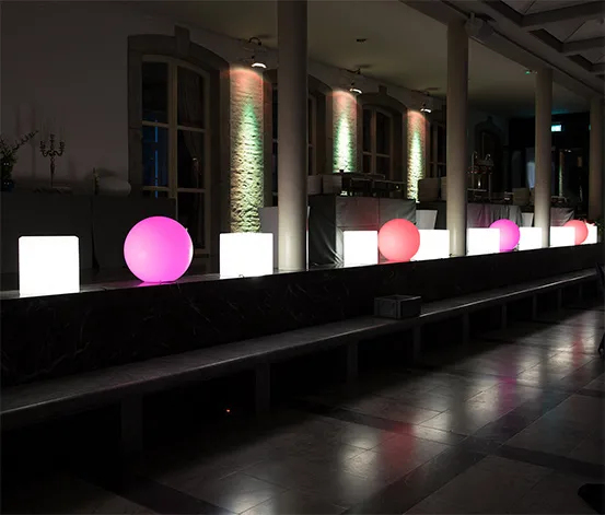 8 seasons design LED-Leuchtwürfel, 43 cm
