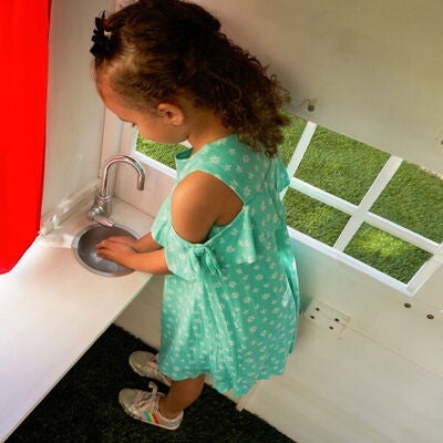 KidKraft Modern Outdoor Lekestue, Hvit