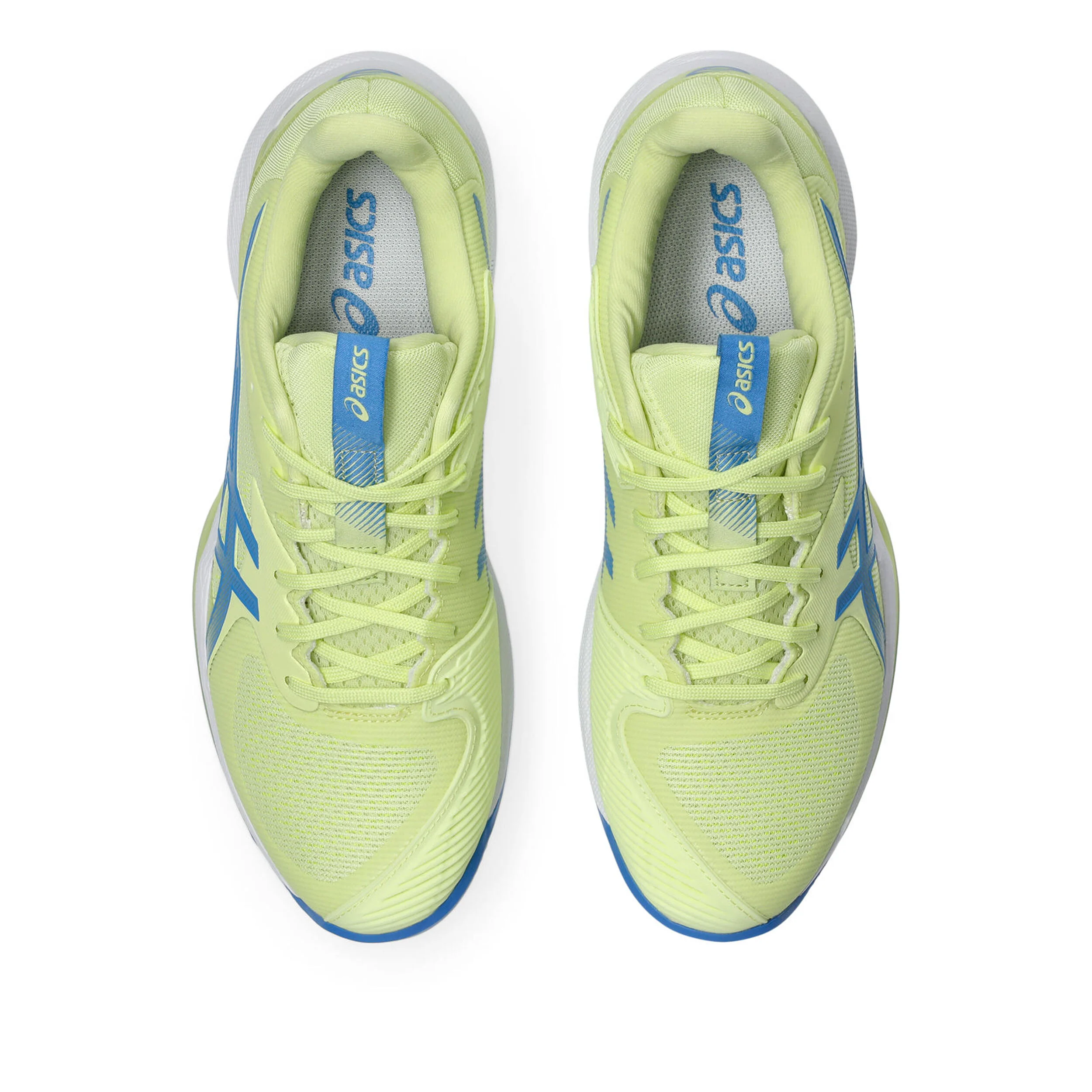 ASICS Solution Speed FF 3 Clay Chaussure Terre Battue Femmes - Jaune Lemon, Bleu