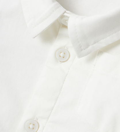 Name It Hemdbody L/Æ - NbmRoah - Bright White