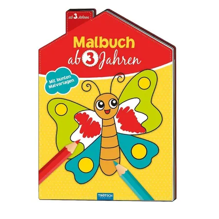 Trötsch Malbuch mit bunten Malvorlagen
