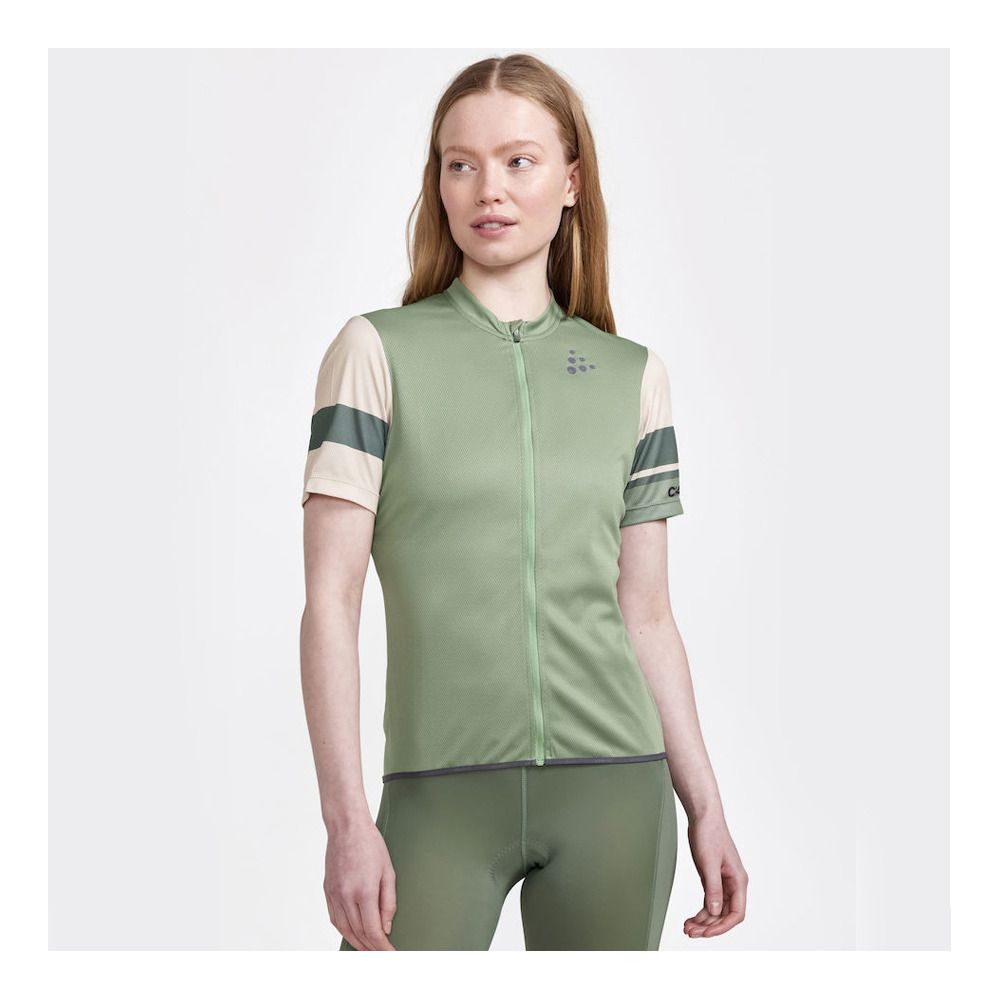 Craft CORE ENDUR LOGO - Maillot Femme jade/ecru