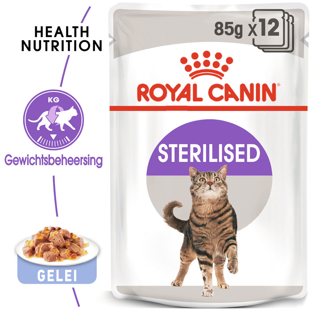 Royal Canin Sterilised in Jelly - Kattenvoer
