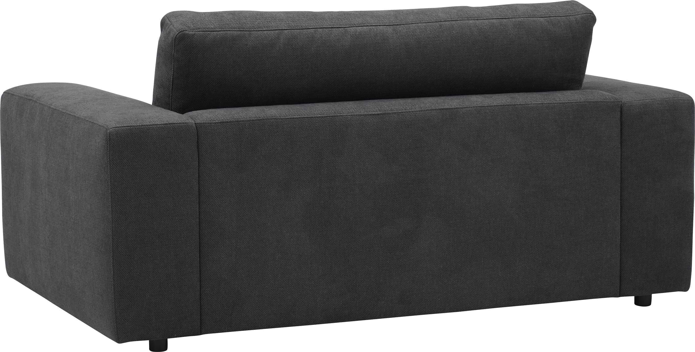 HARRISON 1.5er-Sofa - Anthrazit / B: 150.0 cm x T: 107.0 cm x H: 85.0 cm