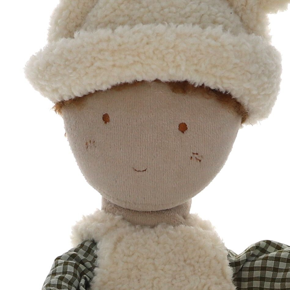 Poupée en tissu berger mouton Frisette