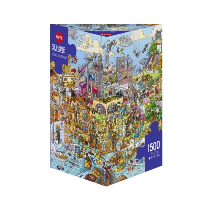 Puzzle 1500 pièces - Schone Hollyworld