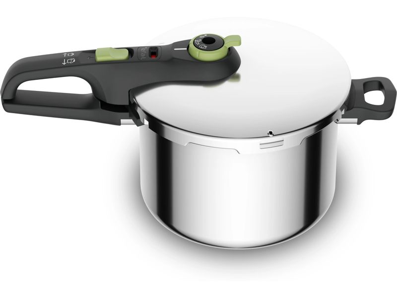 Tefal Secure Trendy Dampfkochtopf 6 l 22 cm Schnellkochtopf mit Korb