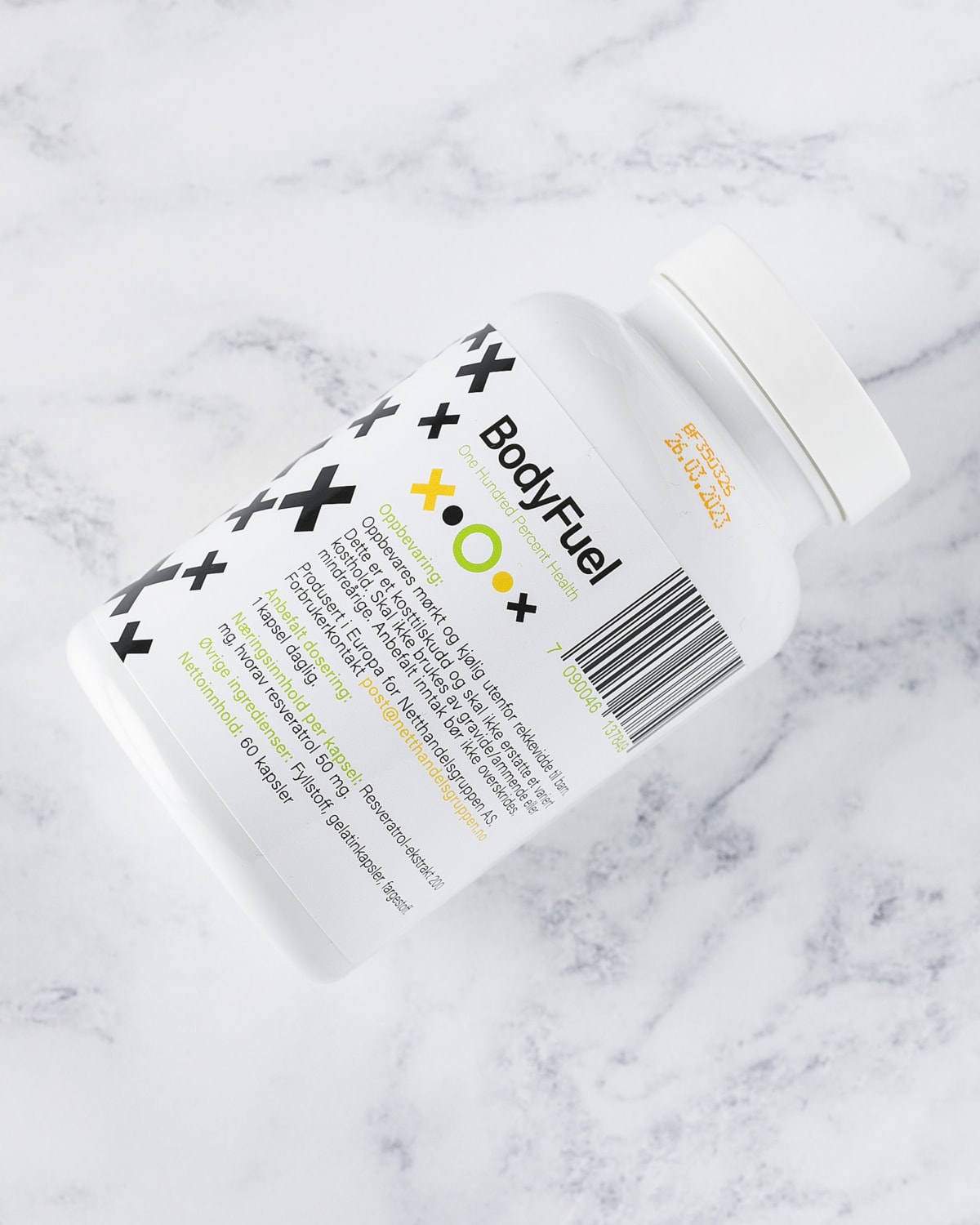 BodyFuel Resveratrol 60x200mg