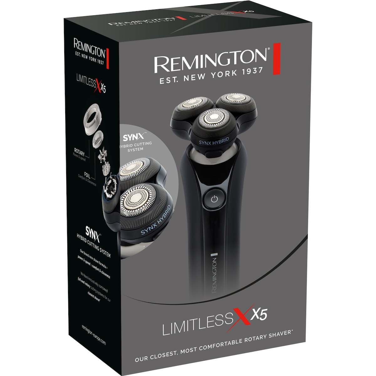 Remington X5 Limitless X barbermaskin XR1755 (sort)
