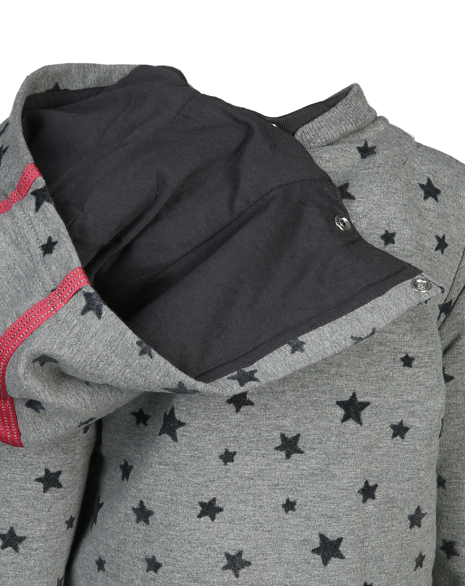 Kapuzen-Sweatjacke STARSHINE in grau