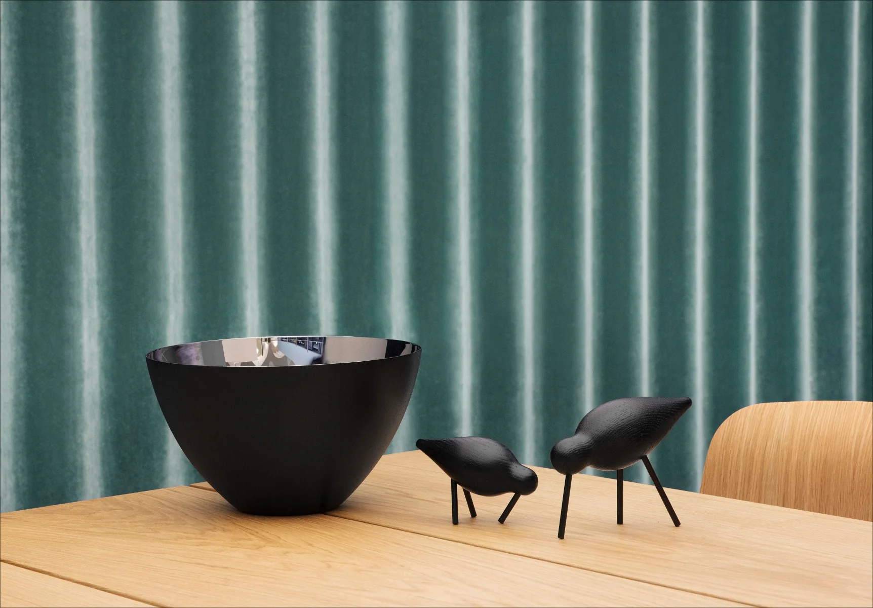 Normann Copenhagen  Shorebird, lille - sort