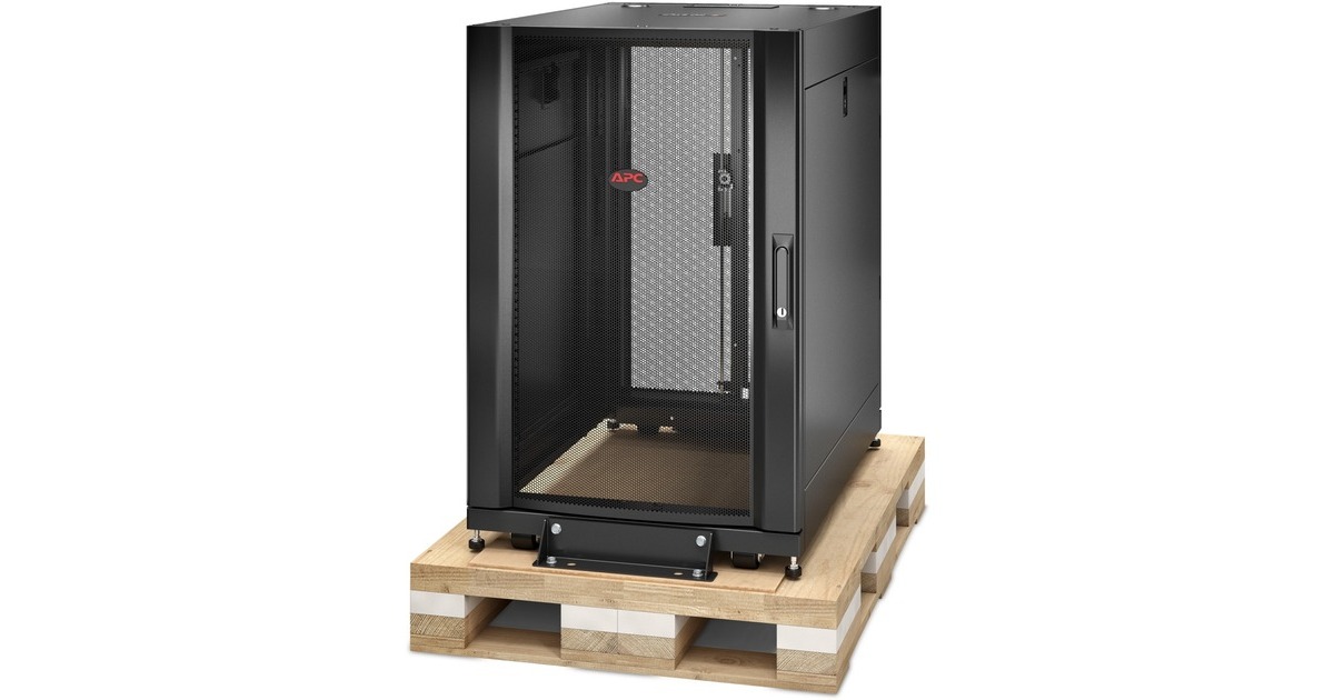 APCNetShelter SX, Server Rack Enclosure, 18U   (Zwart)